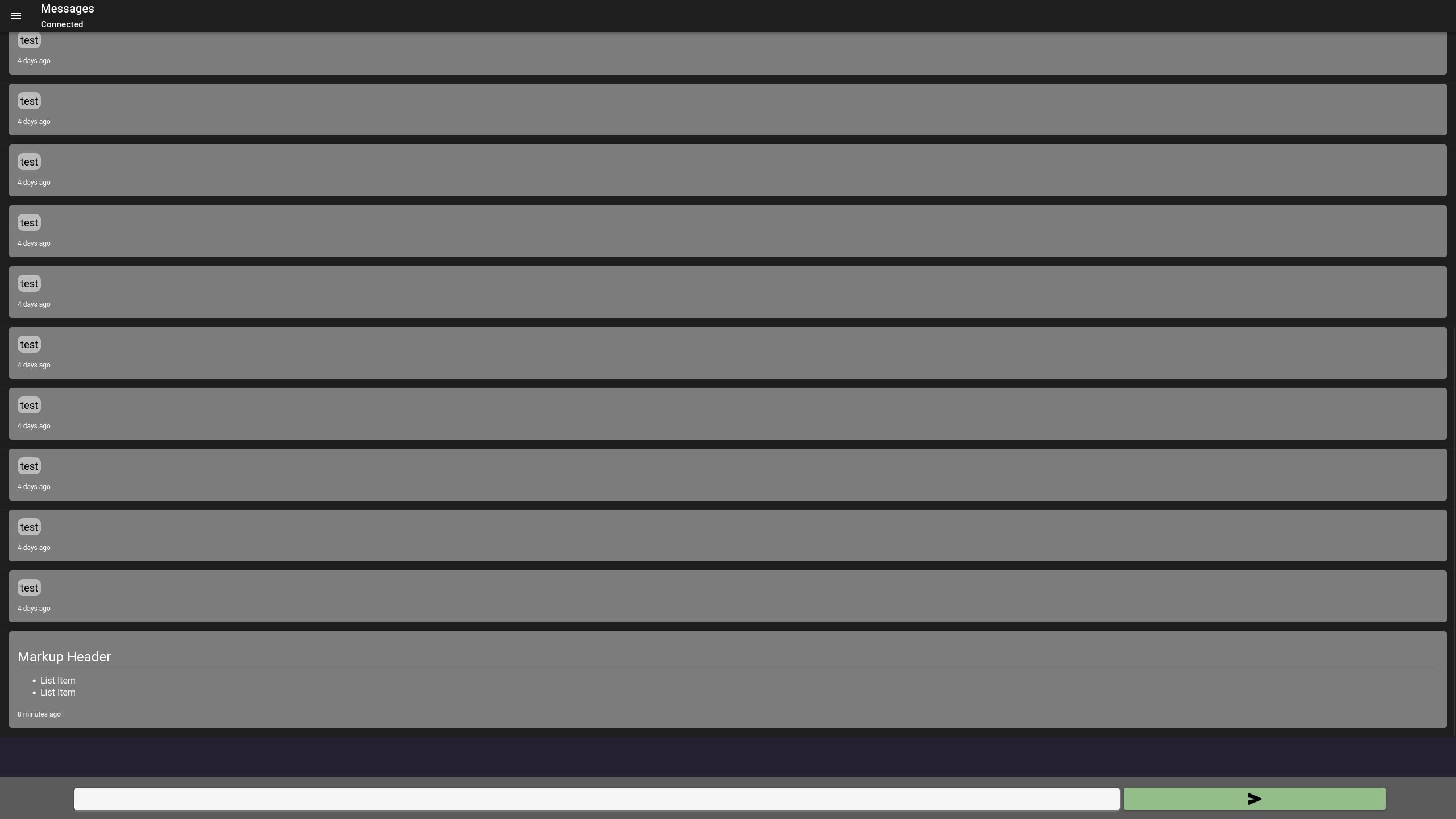 Chat for Application